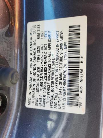 2015 HONDA CR-V EX #3297147591