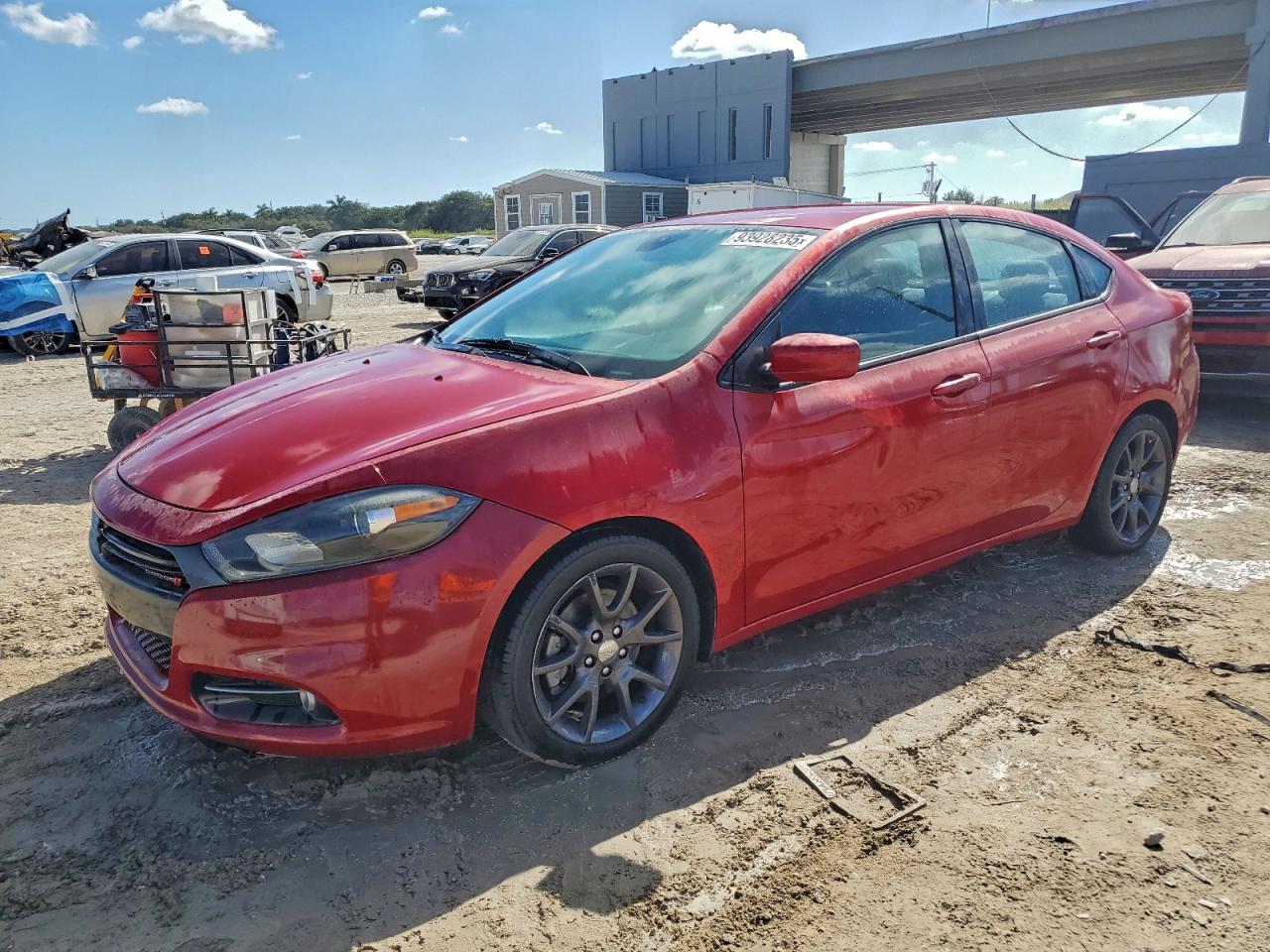 Lot #3302683030 2016 DODGE DART SXT S