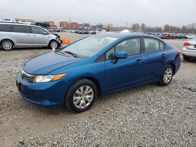 Global Auto Auctions: 2012 HONDA CIVIC LX