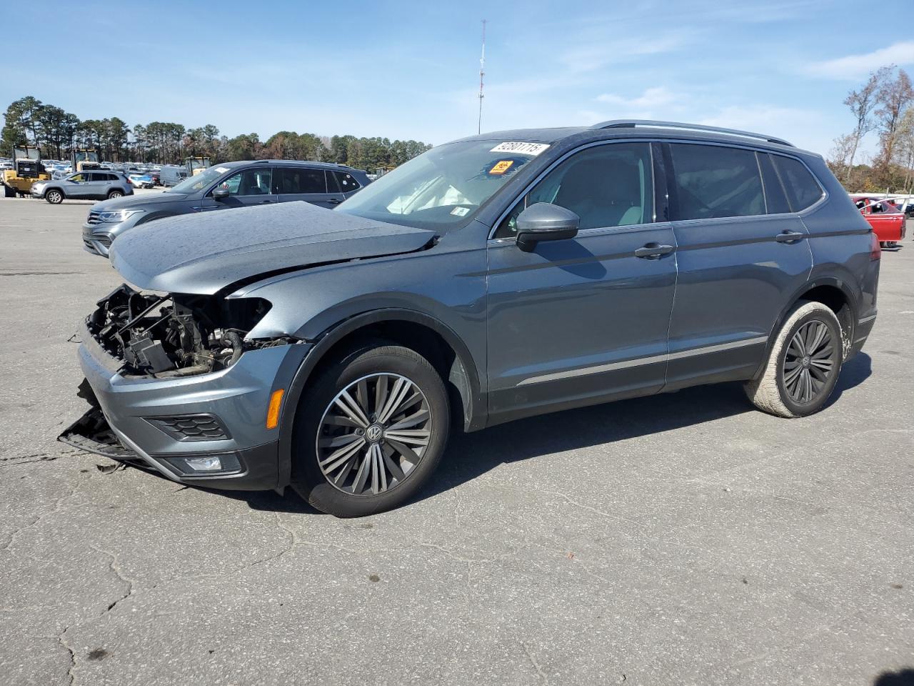 Lot #3301767368 2018 VOLKSWAGEN TIGUAN SE