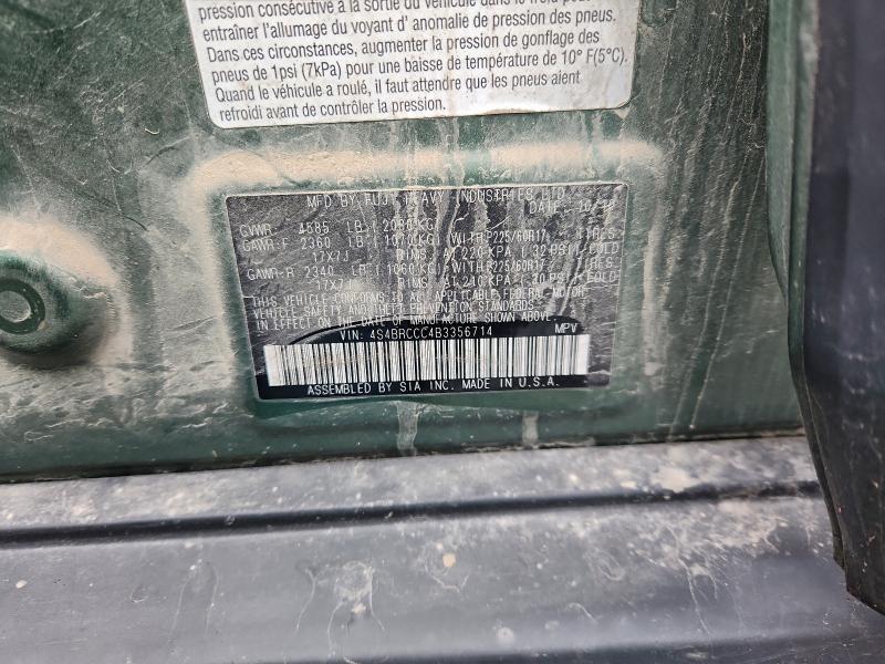 2011 SUBARU OUTBACK 2. #3297890777