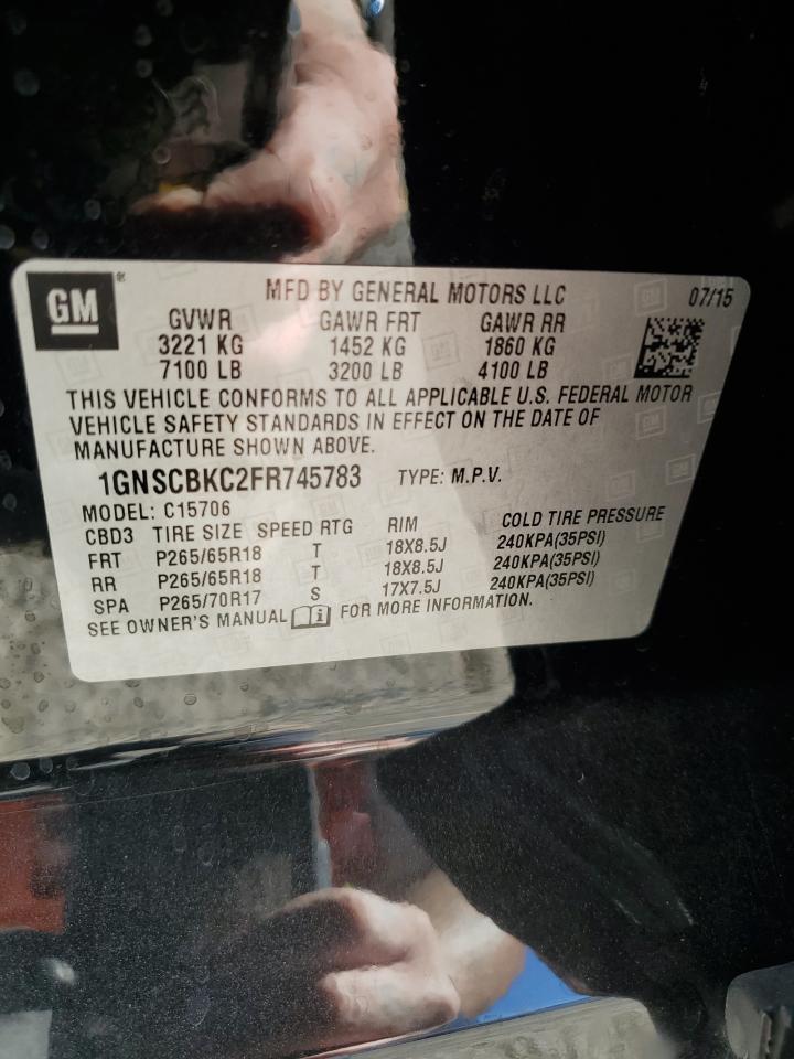 CHEVROLET TAHOE C1500 LT