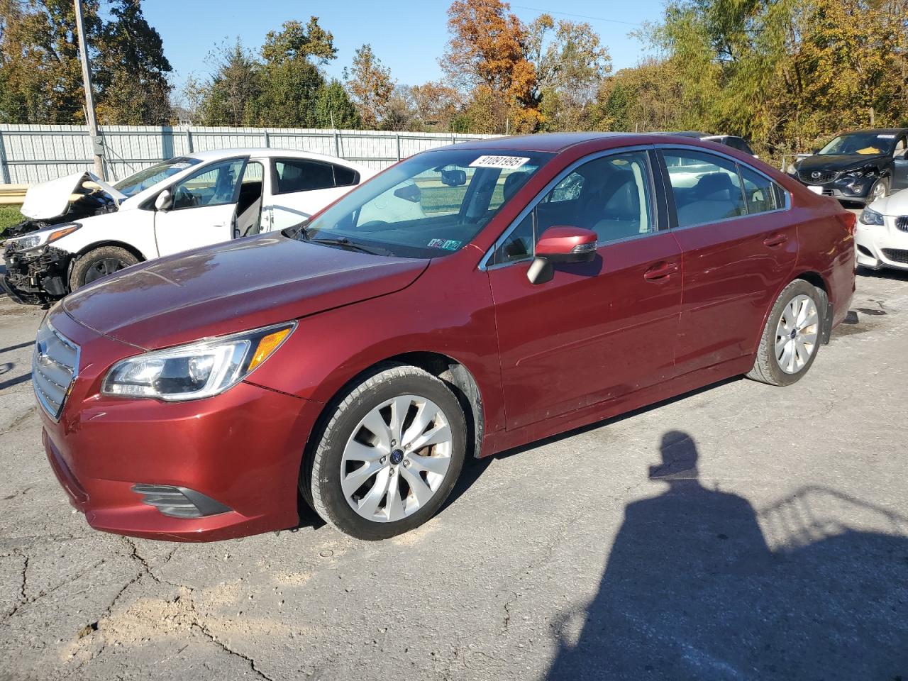 Lot #3310373974 2015 SUBARU LEGACY 2.5