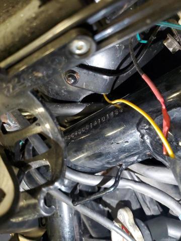 2001 HONDA VT1100C SHADOW SABER #3302666001