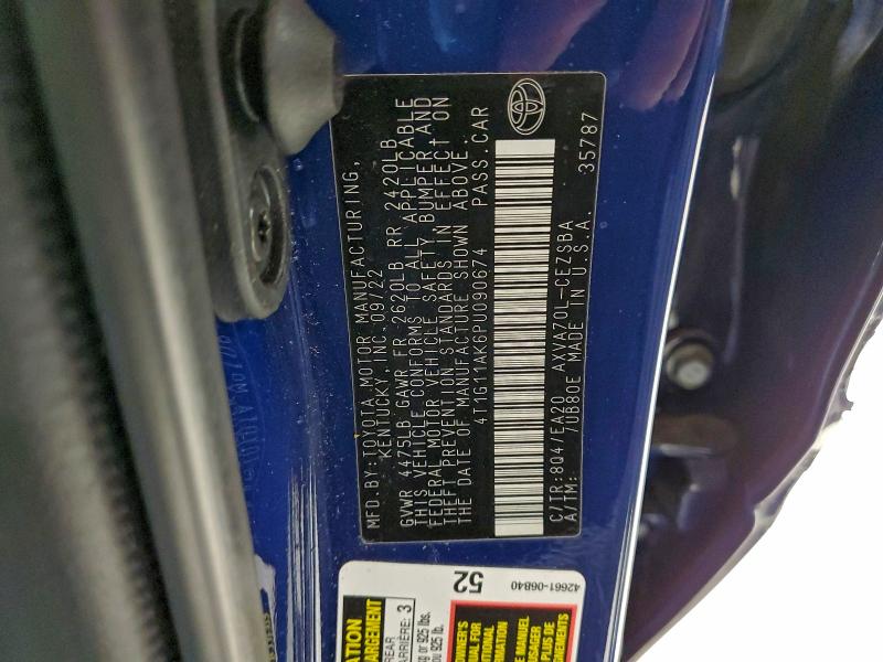 2023 TOYOTA CAMRY SE N #3297942775