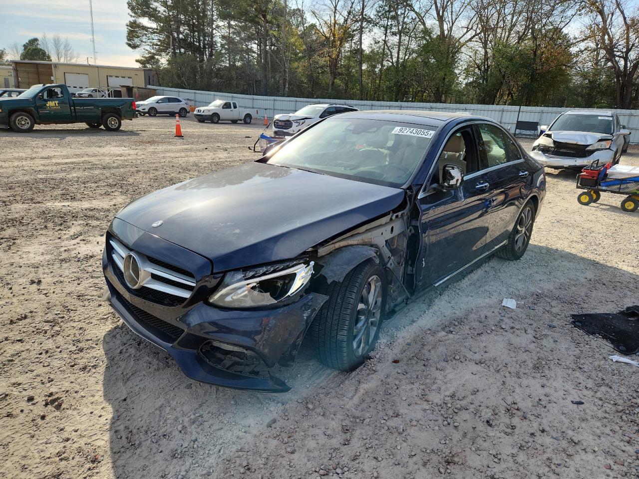 Lot #3297018356 2015 MERCEDES-BENZ C 300