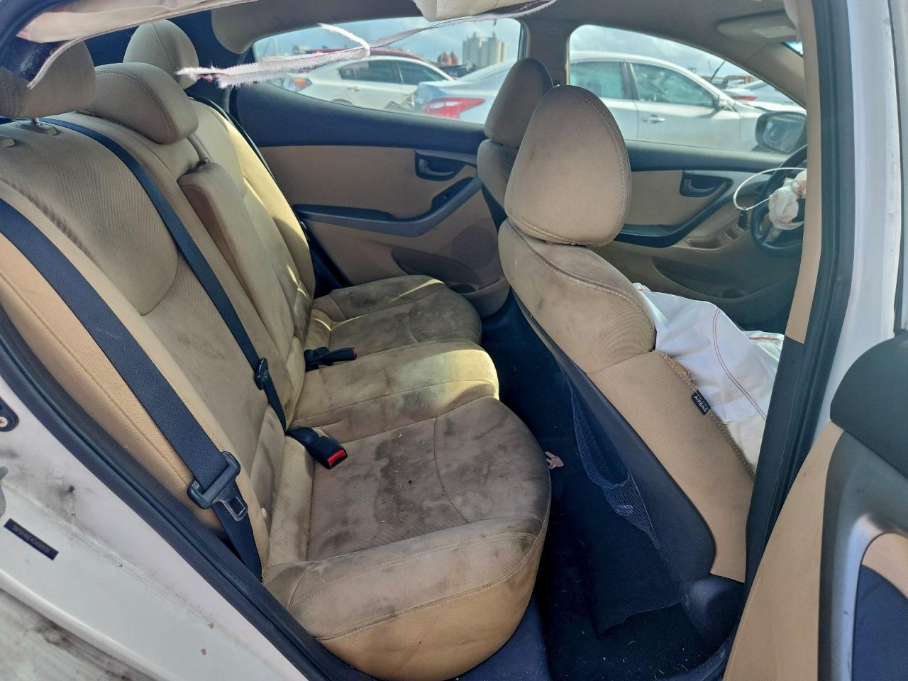 Lot #3305505088 2012 HYUNDAI ELANTRA GL