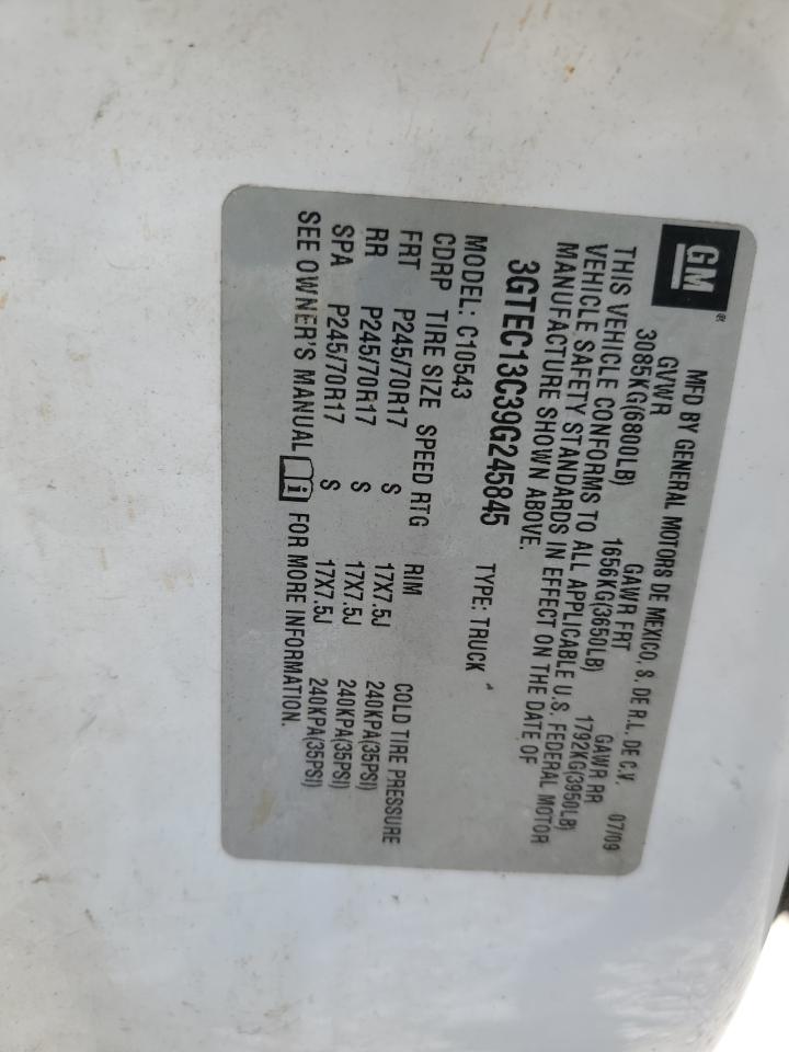 Lot #3302858969 2009 GMC SIERRA C15