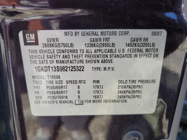 2008 GMC ENVOY #3286762302