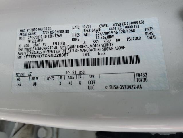 2022 FORD F450 SUPER #3283331944