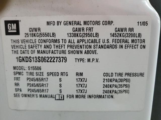 2006 GMC ENVOY #3296326459