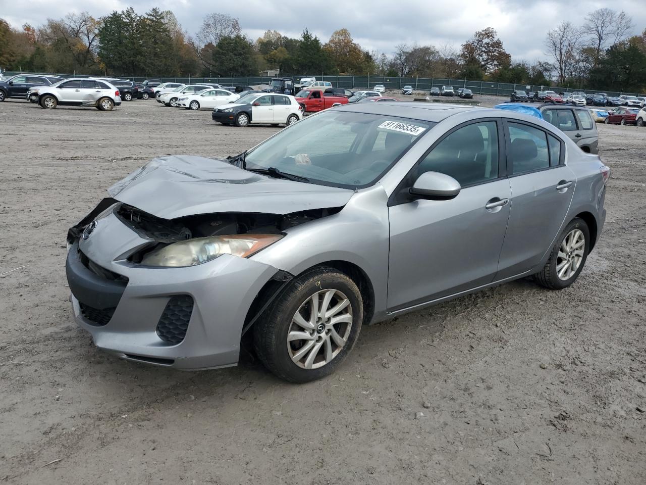 Lot #3308443301 2013 MAZDA 3 I