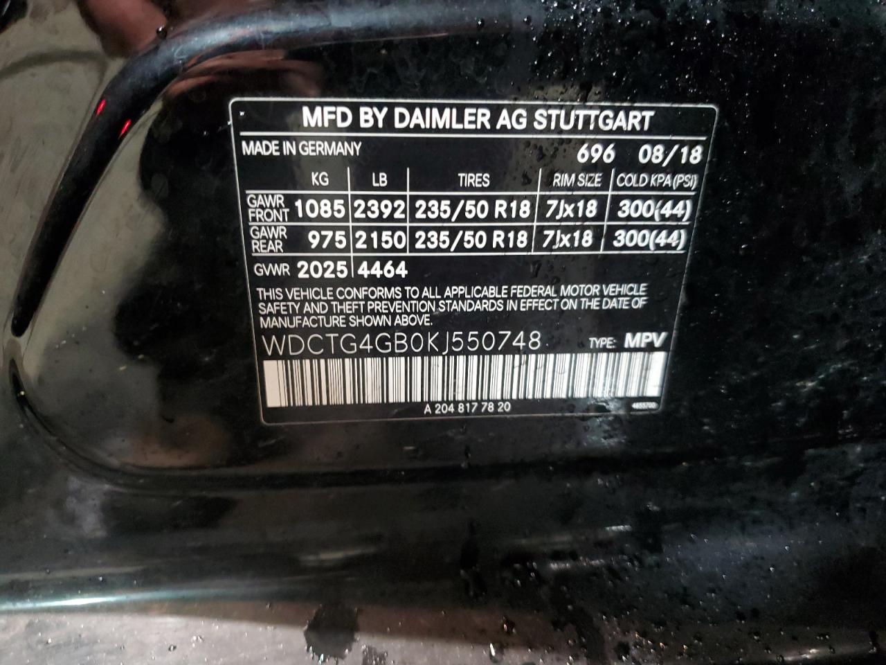 MERCEDES-BENZ GLA-CLASS 250 4MATIC