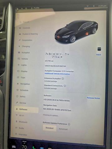 2018 TESLA MODEL S #3296881855