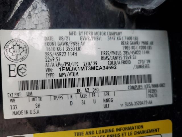 2021 FORD EXPEDITION #3305302368