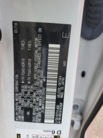 2016 LEXUS GX 460 #3287777107