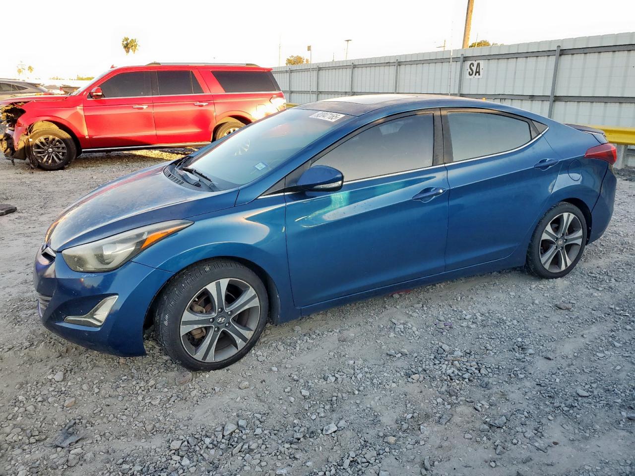 Lot #3285758658 2014 HYUNDAI ELANTRA SE