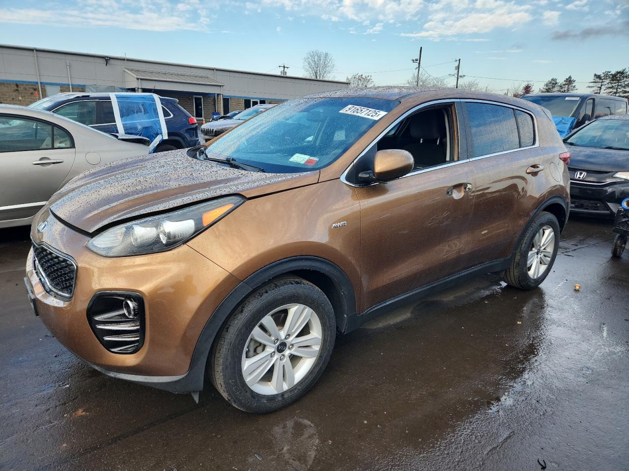 Lot #3310317976 2018 KIA SPORTAGE L