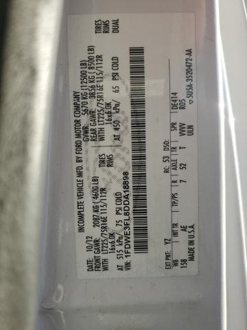 2013 FORD E350 #3282393269