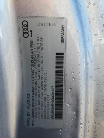 2016 AUDI A5 PREMIUM #3284629365