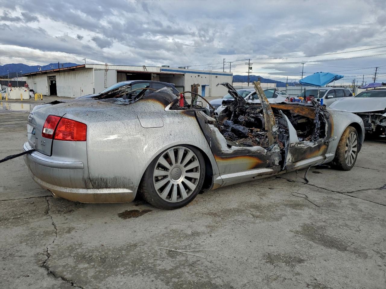 Lot #3301839341 2004 AUDI A8 L QUATT