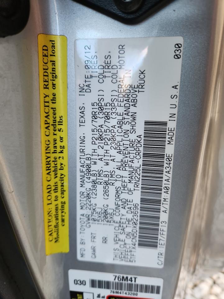 TOYOTA TACOMA ACCESS CAB