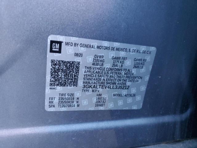 2020 GMC TERRAIN SL #3304025485