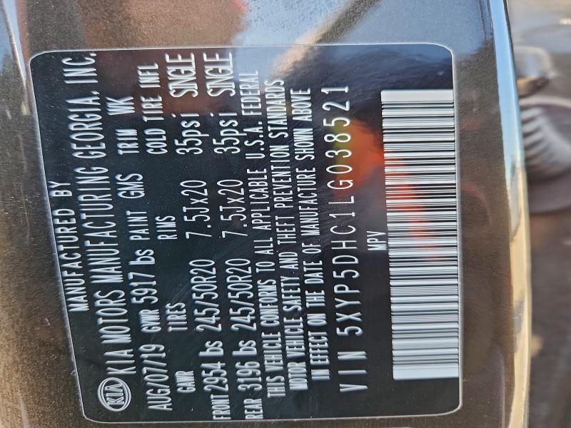 2020 KIA TELLURIDE #3303869699