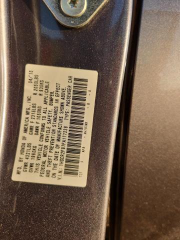 2015 HONDA ACCORD EXL #3284779544