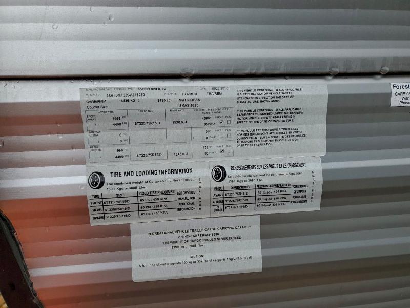 2016 WILDWOOD SALEM #3303797423