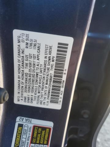 2013 HONDA CR-V EXL - 2HKRM4H72DH686877