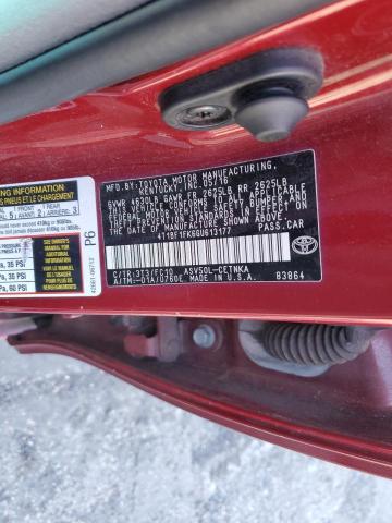 2016 TOYOTA CAMRY LE #3301705360