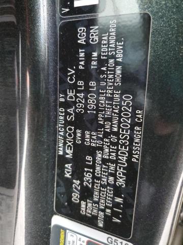 2025 KIA K4 EX #3301653635