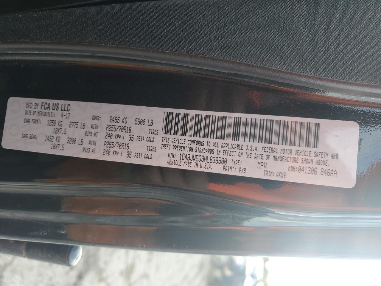 JEEP WRANGLER SAHARA