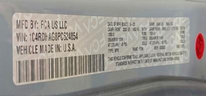 2023 DODGE DURANGO SX #3303636928