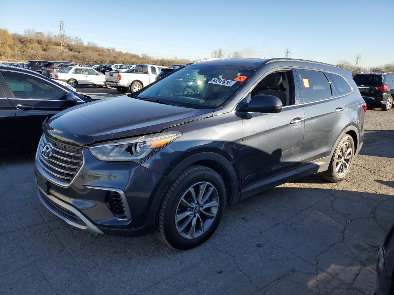 Lot #3291218958 2019 HYUNDAI SANTA FE X