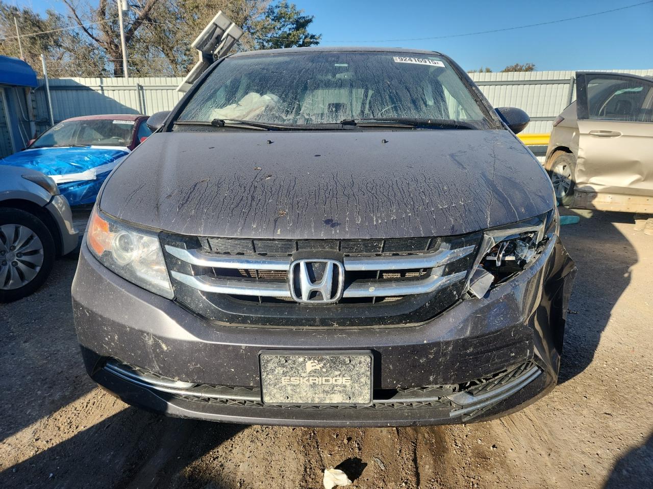 Lot #3296604019 2015 HONDA ODYSSEY EX