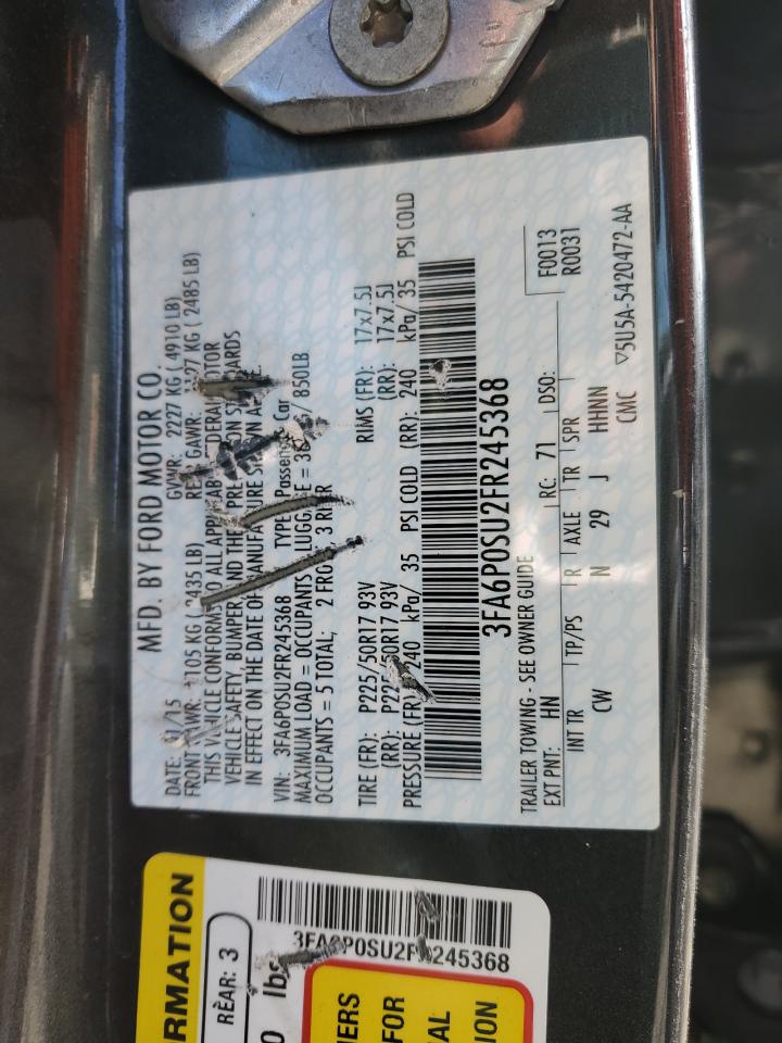 FORD FUSION TITANIUM PHEV