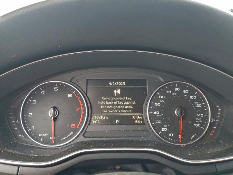 2017 AUDI A4 ULTRA P #3309430005