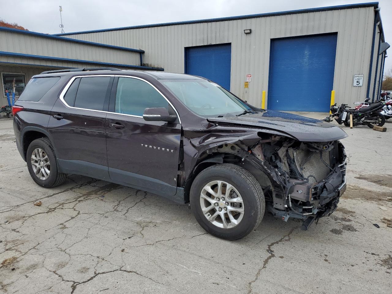 Lot #3304518460 2021 CHEVROLET TRAVERSE L