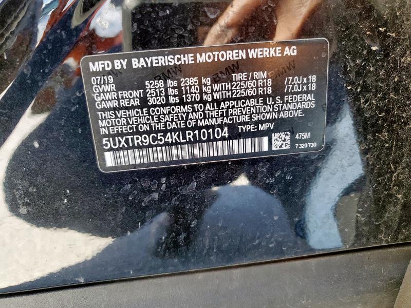 2019 BMW X3 XDRIVE3 #3282555931