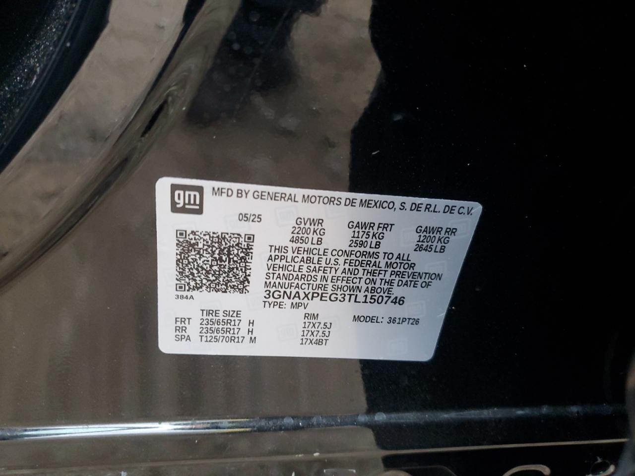 CHEVROLET EQUINOX LT