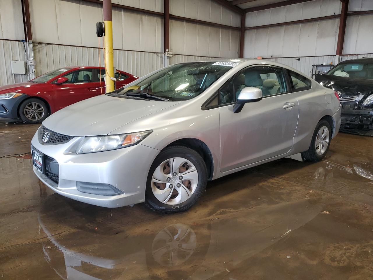 Lot #3311621255 2013 HONDA CIVIC LX