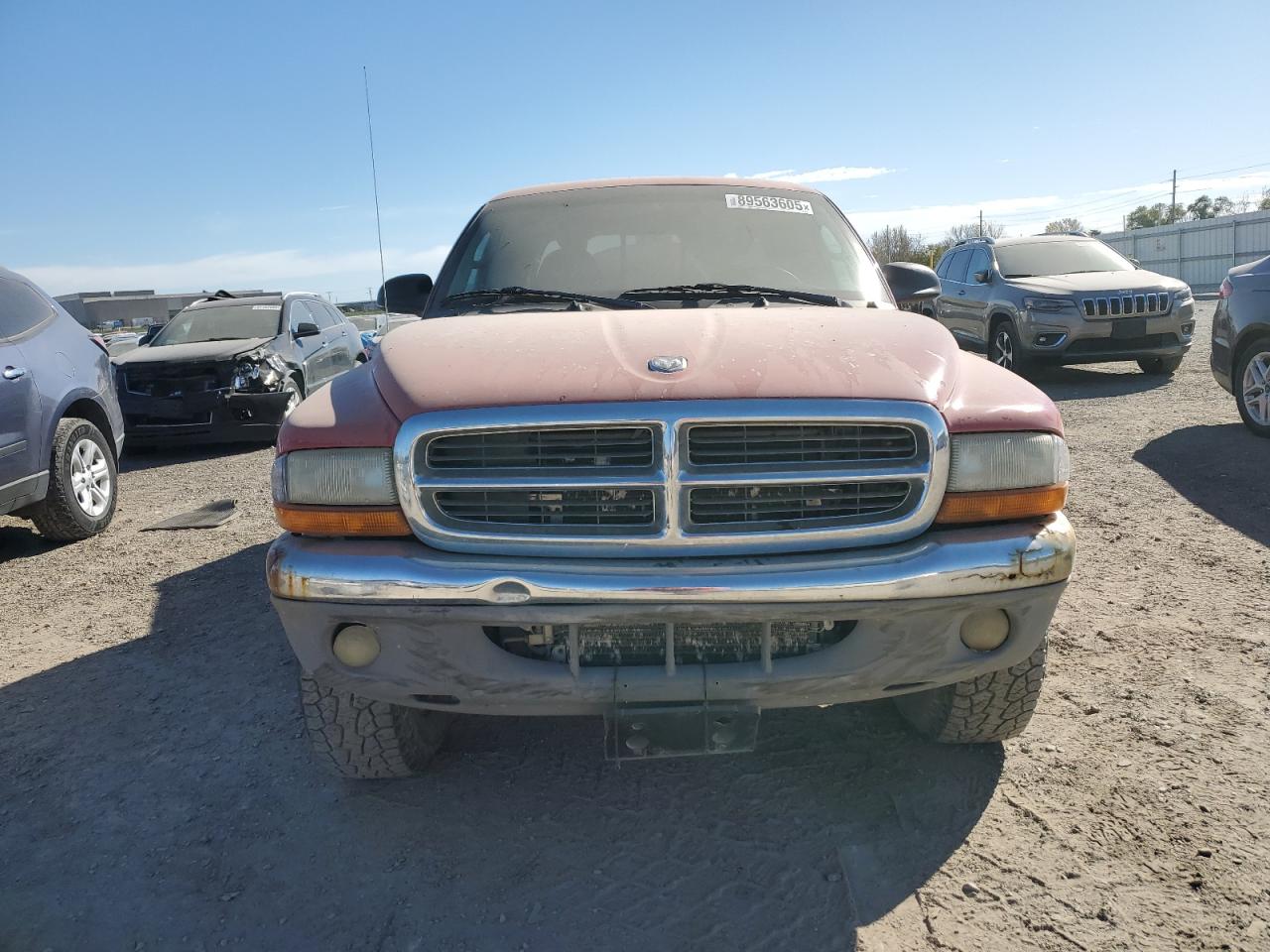 Lot #3282525870 2004 DODGE DAKOTA QUAD SLT