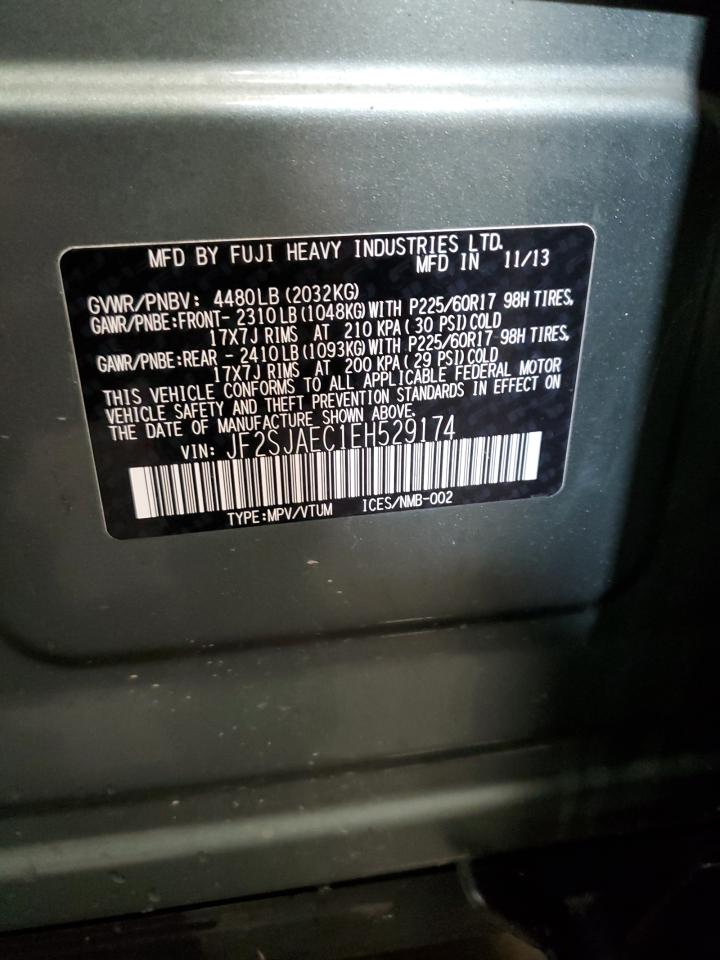 Lot #3311697243 2014 SUBARU FORESTER 2