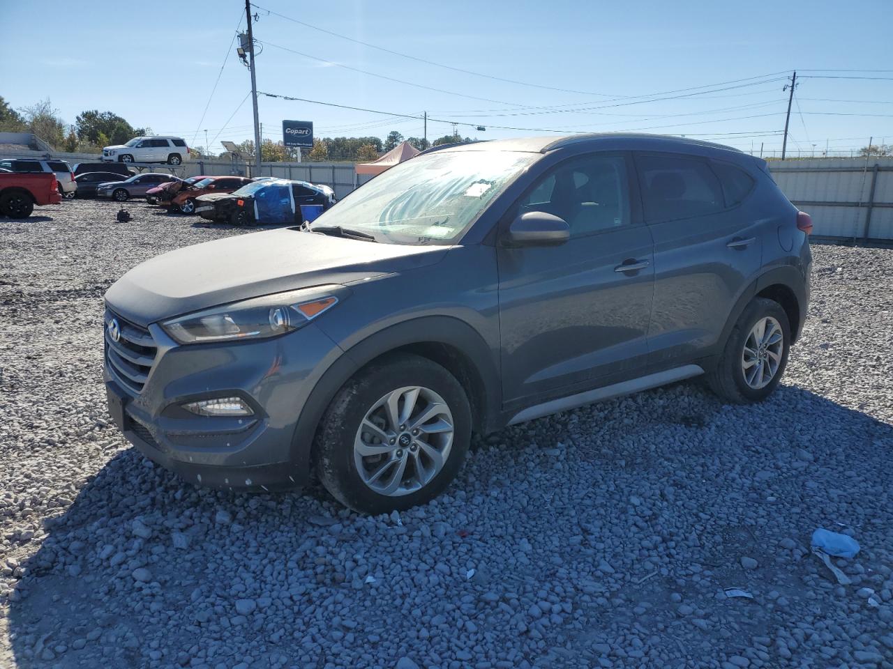 Lot #3305380301 2018 HYUNDAI TUCSON SEL
