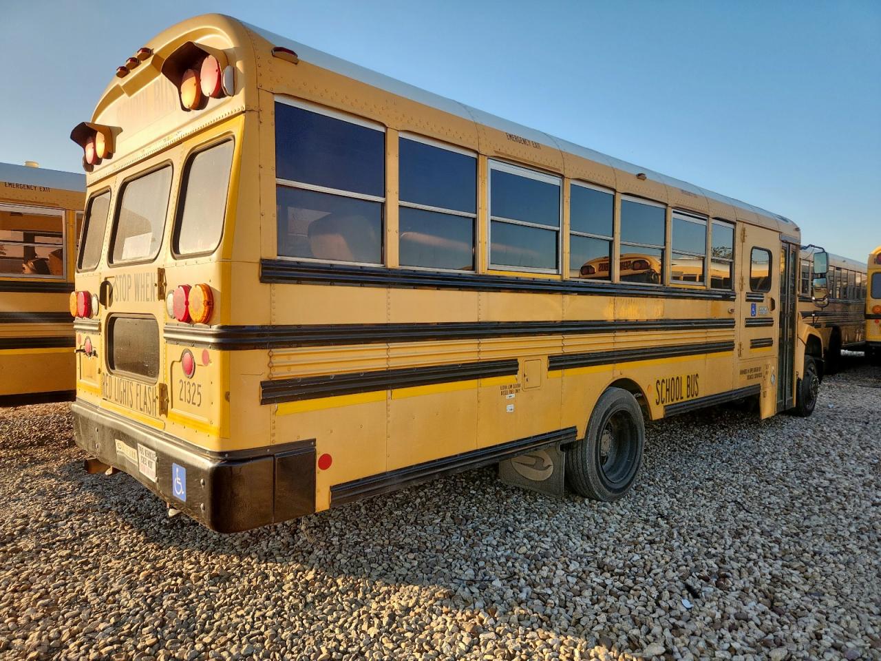 Lot #3305292311 2012 BLUE BIRD SCHOOL BUS