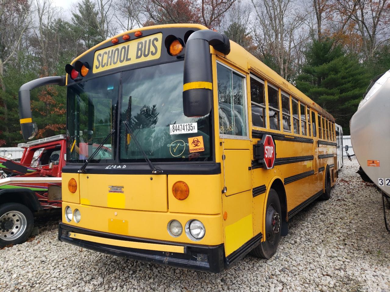 Lot #3278639963 2012 THOMAS SAF-T-LINER HDX