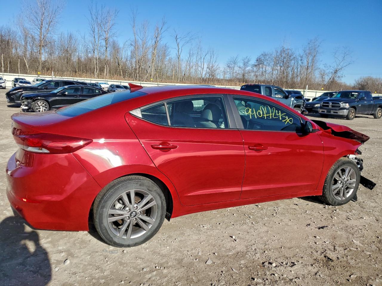 Lot #3311469340 2018 HYUNDAI ELANTRA SE