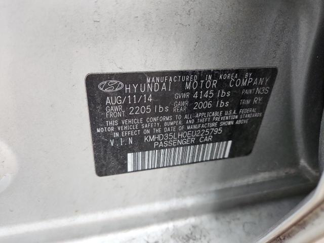 2014 HYUNDAI ELANTRA GT #3310603275